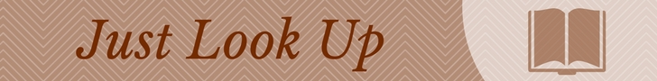 Just Look Up banner