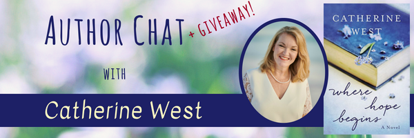 Author Chat banner Cathy West