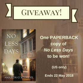 No Less Days Giveaway